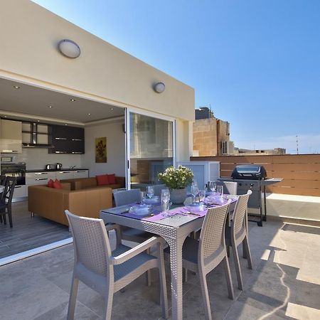 Valletta Luxe 3-Bedroom Duplex Penthouse With Sea View Terrace And Jacuzzi Dış mekan fotoğraf
