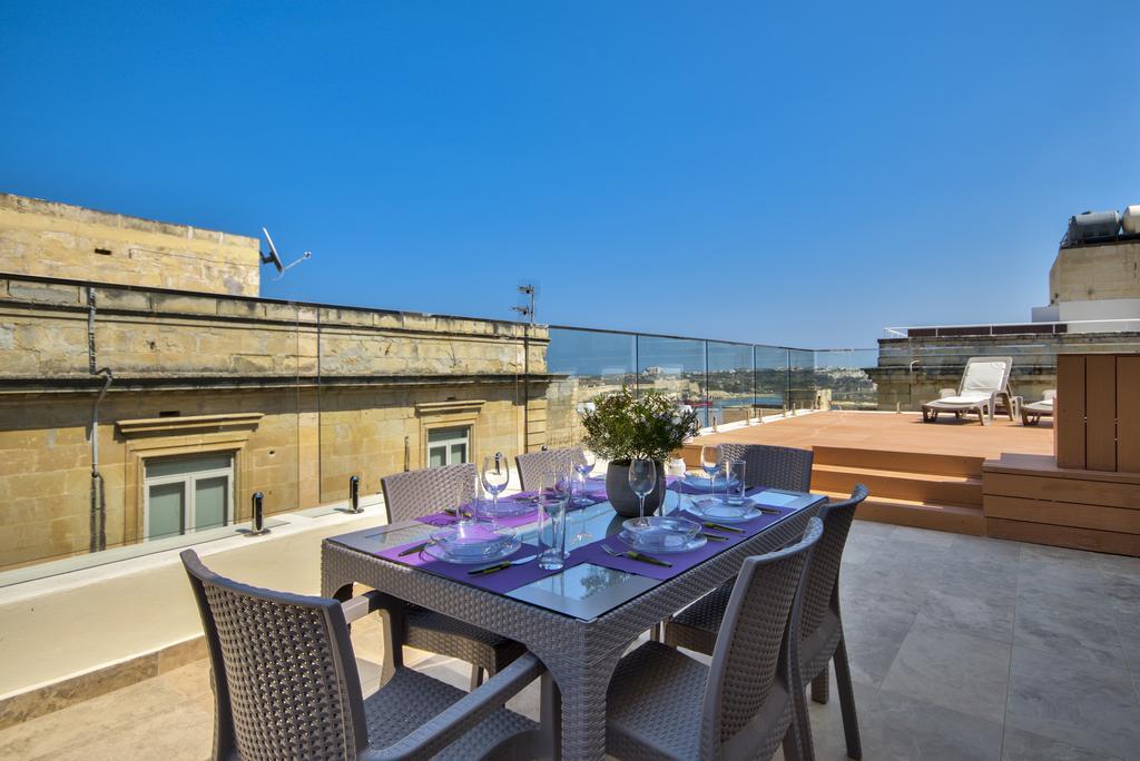 Valletta Luxe 3-Bedroom Duplex Penthouse With Sea View Terrace And Jacuzzi Dış mekan fotoğraf