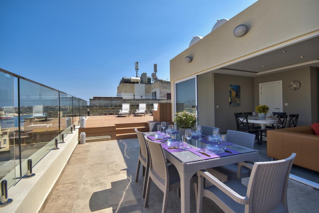 Valletta Luxe 3-Bedroom Duplex Penthouse With Sea View Terrace And Jacuzzi Dış mekan fotoğraf